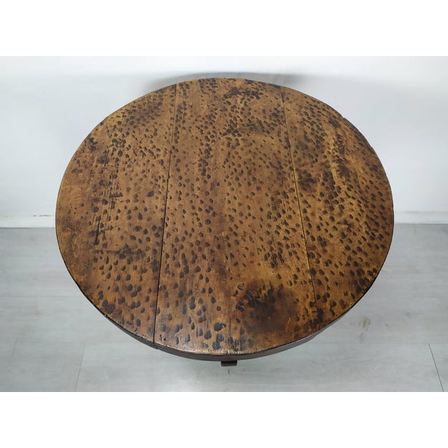 Brutaliste Table by Charles Dudouyt, 1940s, in Good conditions. Designed 1920 to 1949 This piece has an attribution mark,...