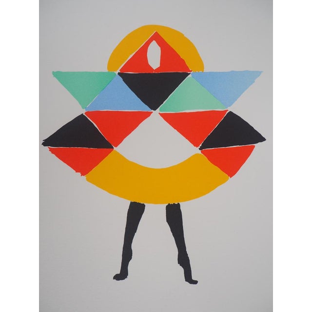 After Sonia Delaunay, Carnival, Lithograph For Sale - Image 4 of 6