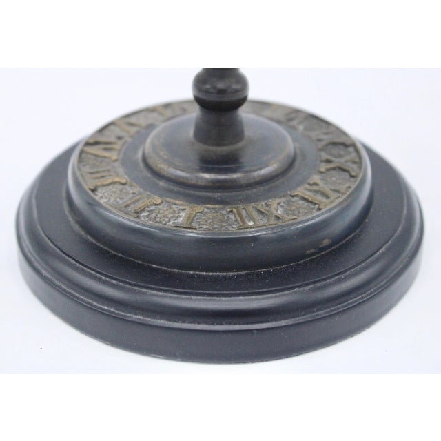 1970s Vintage Metal Armillary Globe For Sale - Image 5 of 11