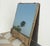 Greige Primitive Antique Bathroom Mirror With Beveled Edge and Rich Patina Wood Frame For Sale - Image 8 of 18