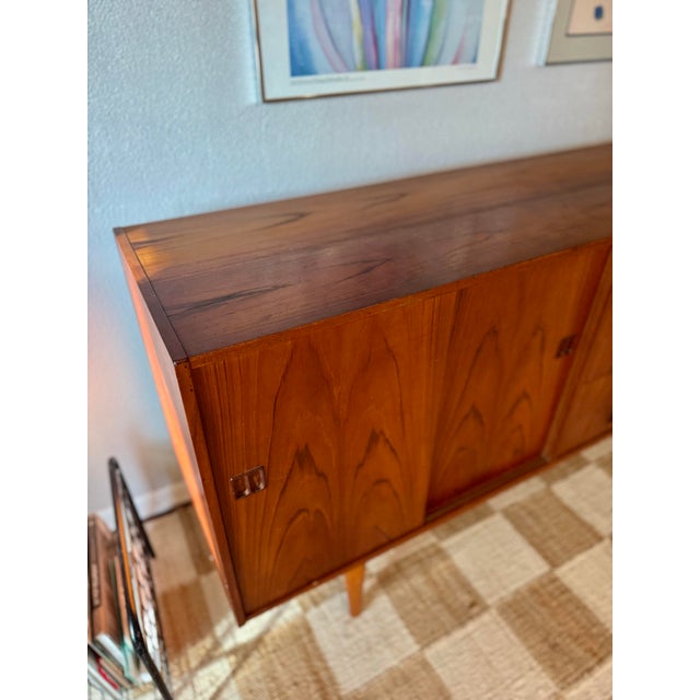 Mid-Century Modern A Stunning Classic Danish Mid Century Modern Teak Sideboard, Circa 1960s. For Sale - Image 3 of 12