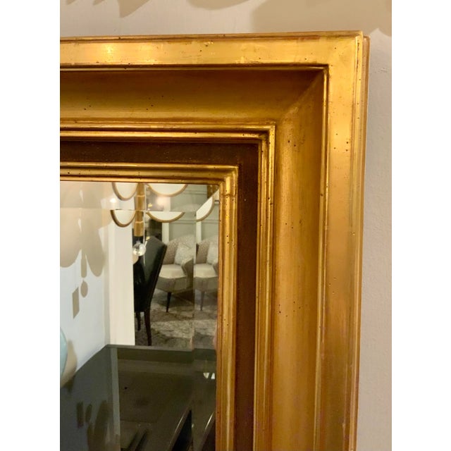 Italian Gold Gilt Finished Beveled Wall Mirror Chairish