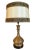 Brass Table Lamp With Engraved Design For Sale In Providence - Image 6 of 6