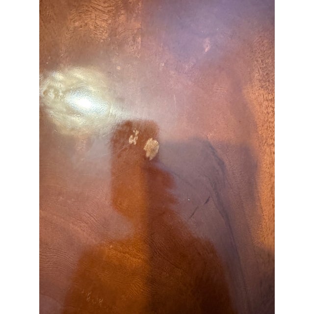 Large Double Pedestal Dining Table by Henredon For Sale - Image 9 of 10