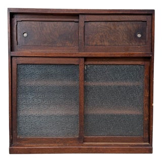 Vintage Japanese Tana Display Cabinet, 1930s For Sale