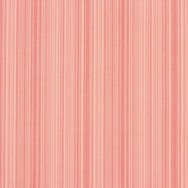 Schumacher SAMPLE - Schumacher X Mark D. Sikes Gracie Solid Strie Fabric In Faded Red For Sale - Image 4 of 5