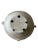 Condition and wear (including chips on rim) consistent with age and use. Approx. overall 6” high x 13 1/4” diameter (15”...