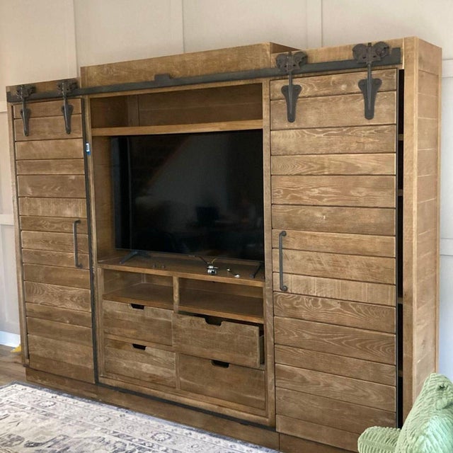 Arhaus Arhaus Baumann Media Wall Unit For Sale - Image 4 of 8