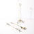 Mid-Century Modernist Sculptural Polished Brass Fire Tool Set by Donald Deskey For Sale - Image 12 of 16