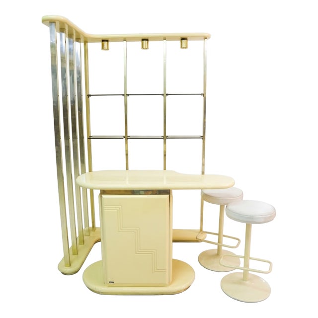 Vintage Mobile Bar, 1970s, Set of 4 For Sale