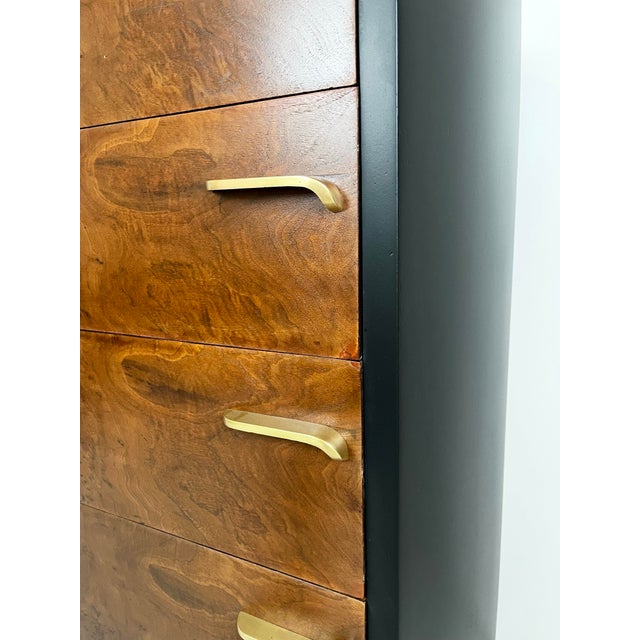 Vintage Widdicomb Deco Burl Chest of Drawers For Sale - Image 11 of 12