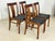 Vintage Dining Chairs in Teak by Albin Johansson, Set of 4 For Sale - Image 6 of 13