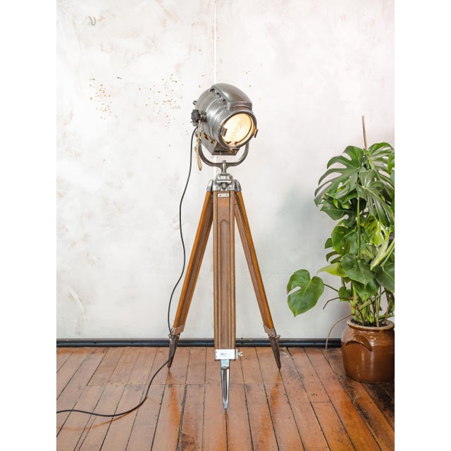 Hollywood Keg Light Floor Lamp with Fresnel Lens from Bardwell McAlister, 1950s For Sale - Image 16 of 18
