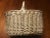 White Wicker Basket, 1970s For Sale - Image 6 of 15