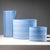 Glass Set of Three Blue Vases by Rosenthal, 20th Century For Sale - Image 7 of 10