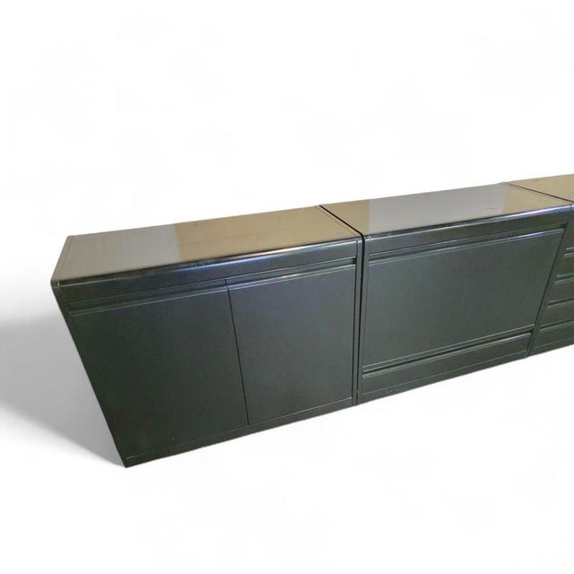 Linear System by Rodolfo Bonetto for Bellato, 1970s, Set of 4 For Sale - Image 3 of 10