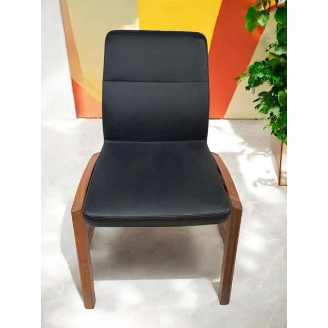 Elevate your interior with this distinguished sven fulcrum danish-style chair, expertly crafted by sven christiansen for...