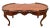 Wood Vintage Oval Shaped Coffee Table Italian Marquetry Floral Inlay Parquetry For Sale - Image 7 of 12