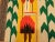 Yellow Vintage Native American Yei Rug, Handwoven Wool, Navajo Deity Pictorial Pattern, 20” X 26” For Sale - Image 8 of 12