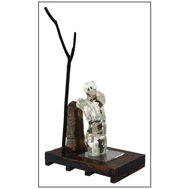 Brown Late 20th Century Soul Shadows, Clifford Rainey For Sale - Image 8 of 8