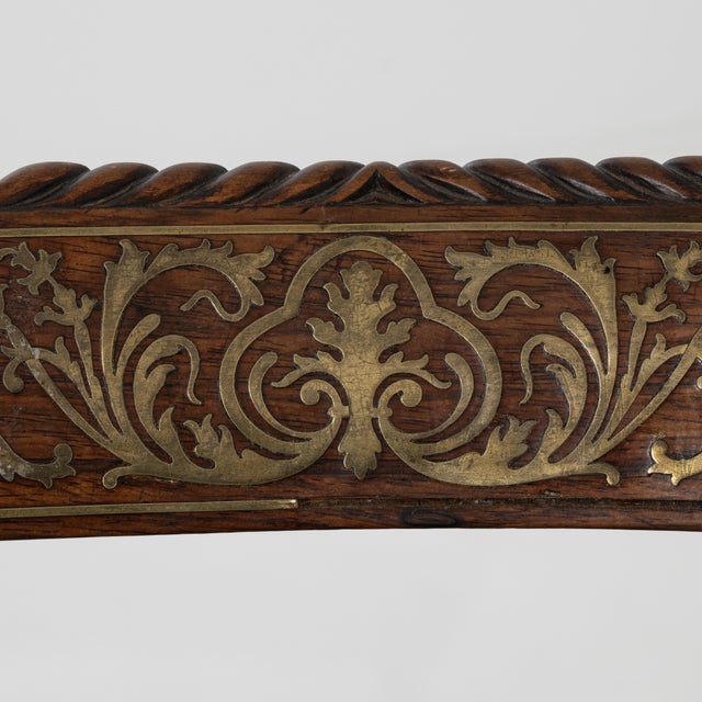 19th Century Set Of Six Regency Sabre-Leg Chairs For Sale - Image 4 of 18