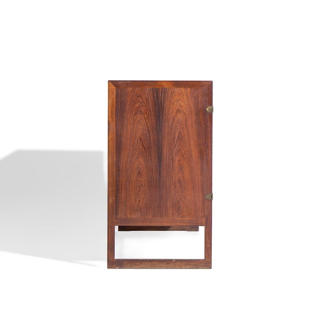 Mid 20th Century Børge Mogensen Bm57 Mid Century Danish Rosewood Cabinet Credenza For Sale - Image 5 of 9