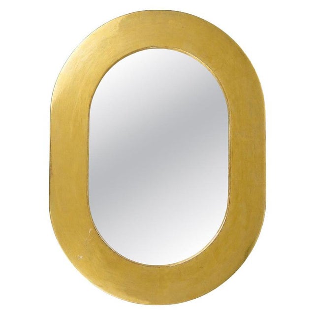Mid-Century Minimalist Gold-Plated Wall Mirror by Carl Aubock, Vienna, Austria, 1960 For Sale - Image 15 of 15