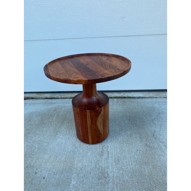 Blu Dot Turn Tall Side Table For Sale In San Francisco - Image 6 of 10