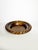 Wooden trinket tray, France, 1950s, with an elegant and inviting design. This circular piece is distinguished by its...