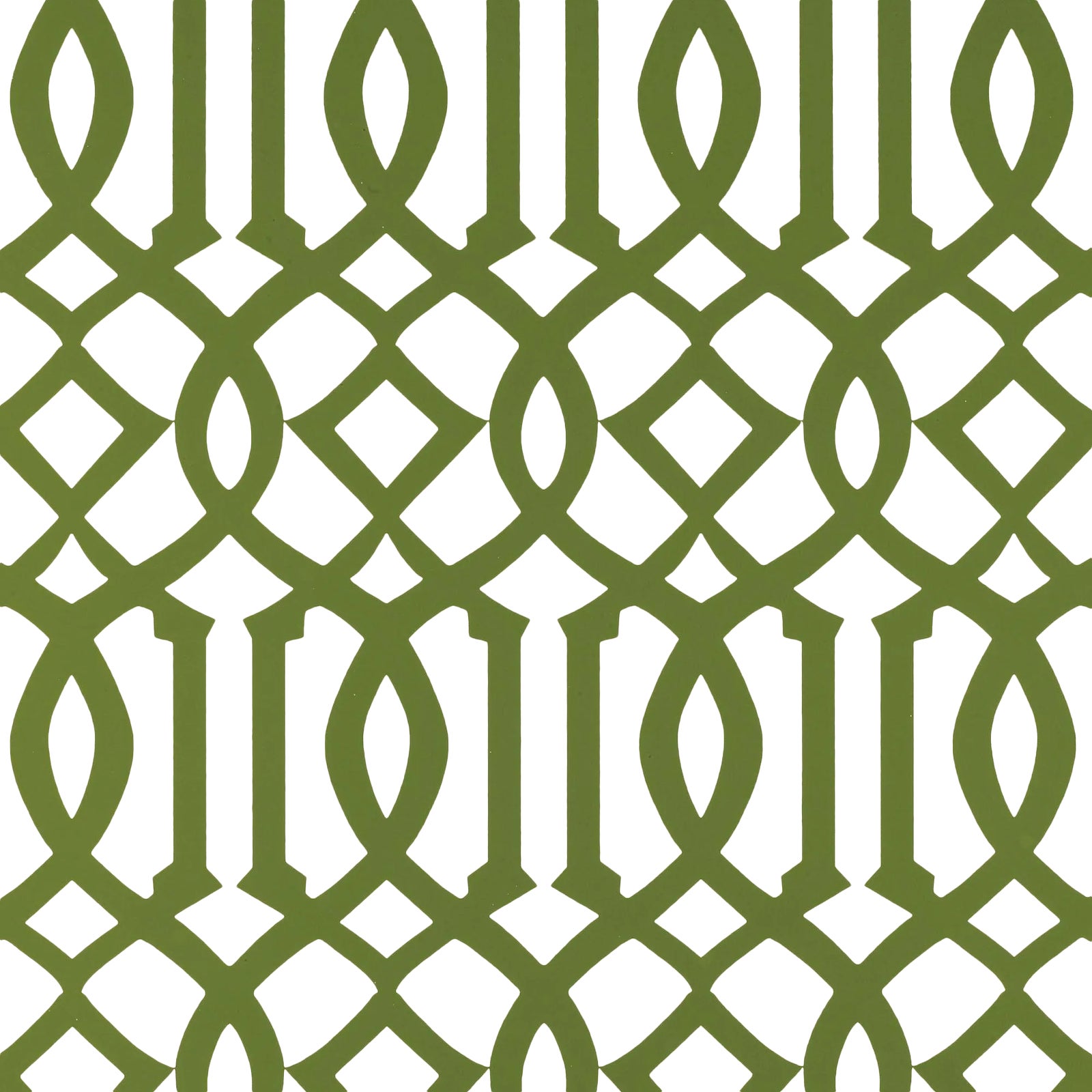 Schumacher Imperial Trellis Wallpaper in Treillage | Chairish