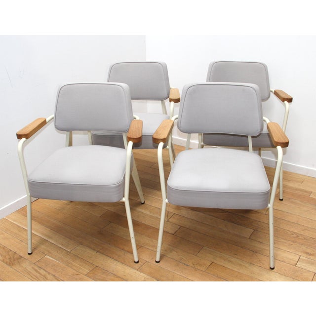 Metal Executive Chair by Jean Prouvé for Vitra For Sale - Image 7 of 13