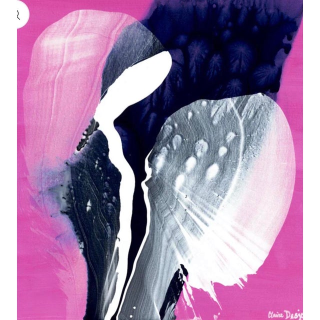 Clair Desjarnis Painting Abstract For Sale