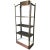 Modern 1970s Bronze Glass Light Up Shelf Etagere W/ Smoked Acrylic Accents For Sale - Image 3 of 9
