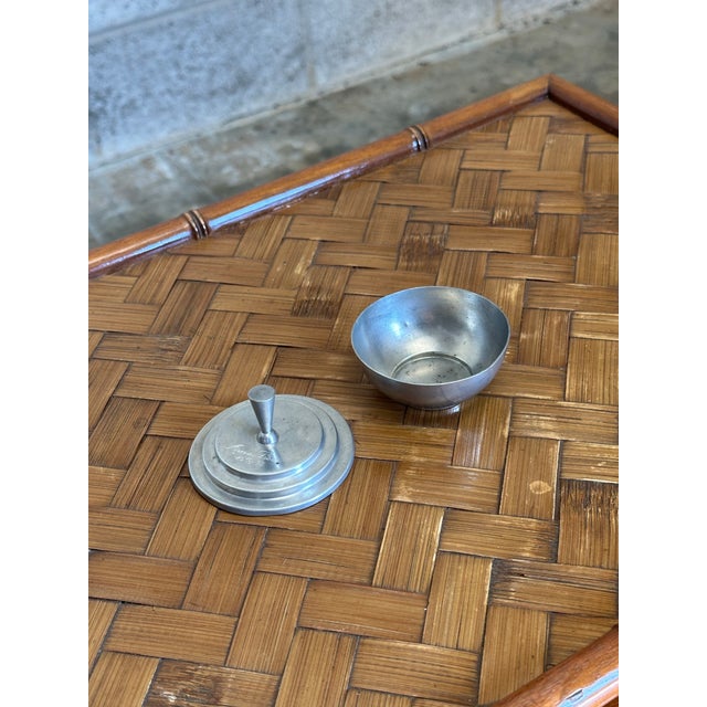 Art Deco Lidded Pewter Jewelry Box Sweden 1932 For Sale - Image 3 of 7