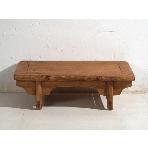 Wood Primitive Chinese Accent Table For Sale - Image 7 of 10