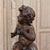18th Century Hand Carved Wood Statue of a Young Boy For Sale - Image 10 of 11