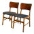 Set of 2 Teak Dining Chairs by Ib Kofod-Larsen for Christensen & Larsen - Danish Modern 1960s For Sale