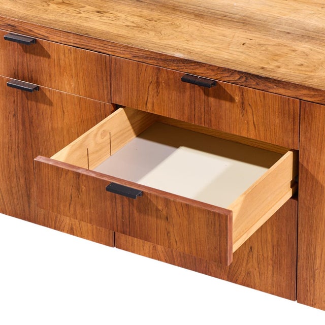 Herman Miller Mid Century Rosewood Credenza For Sale - Image 9 of 10