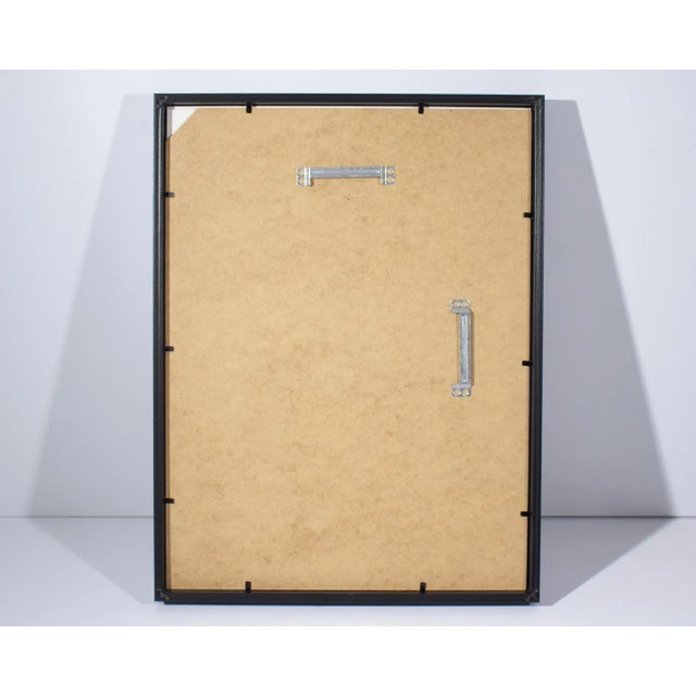 Black 2003 "Bob" Woodcut Print by Douglas Bourgeois For Sale - Image 8 of 8