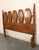 Mid-Century Modern Mid 20th Century Queen Headboard W/ Burl Wood Accents For Sale - Image 3 of 6