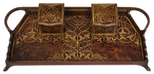 Art Nouveau Inkwell from Erhard & Sons, Austria, 1910s, Set of 3