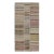 Rug & Kilim’s Patchwork Kilim in Polychromatic Stripes For Sale