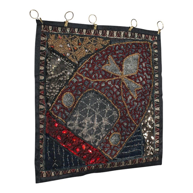 1980s Small Vintage Decorative Wall Panel For Sale