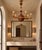 Late 20th Century Carved Wood & Iron Six-Light Chandelier For Sale - Image 4 of 6