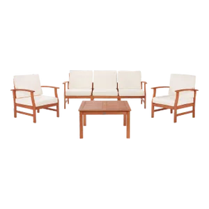 Parcer 4 Piece Living Set - Natural/Beige