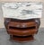Pair of French Carved Nightstands With Three Drawers and Marble Top For Sale - Image 6 of 10