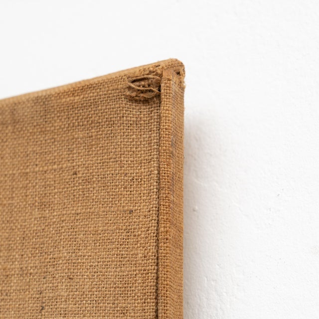 Joan Miró, Composition, Lithograph on Burlap, 1970s For Sale - Image 13 of 17