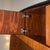 Mid Century Vintage Lacquered Rosewood Veneer Credenza and Hutch Set -2 Pcs. For Sale - Image 14 of 18