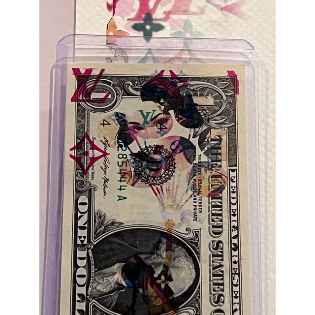 Paper DeathNYC - Banksy Snow White LV W/ Matching $Usd - Limited Hand Signed and Numbered For Sale - Image 7 of 12