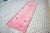 Vintage Faded Pink Hallway Runner For Sale - Image 4 of 11